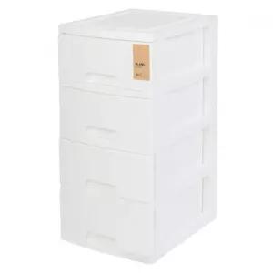 블랑 서랍장 33 화이트 4단 창신리빙