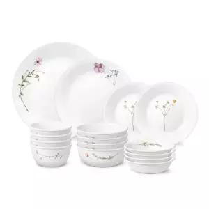 코스트코 코렐 프레스 플라워 디너웨어 세트 16P