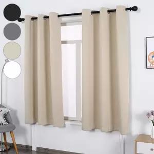 소노샵 암막커튼 거슬 안방 호텔식 나비주름 아일렛 커튼