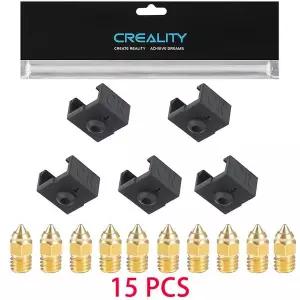 Creality Ender 3 V2 Neo 5개 실리콘 삭스 및 10개 노즐 Ender3 NeoV2 NeoEnder3 Max NeoCR-6 SECR10 Smart