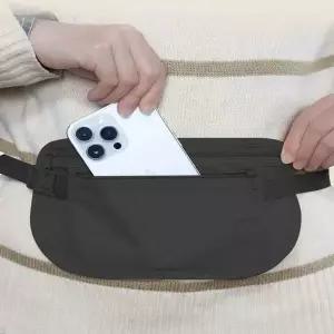 [콩심팥심]밀착 슬림 남녀공용 여행용 미니 운동 2색 힙색 런닝