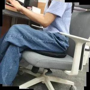 식탁의자방석 벌집모양 도넛 실리콘 의자방석