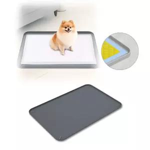 배변판 강아지 소형 배변매트 애견 오줌판 실리콘 배변훈련 반려견 패드 소변 중형견 화장실 고정판 매트