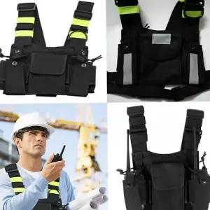 공구 조끼 산업용 무전기 건설 작업용 조끼 현장 안전복 아웃도어 유틸리티 다용도 보조 어깨 레저 캠핑