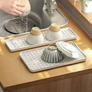 선반 트레이 대 정리 수납 주방 욕실 식기 건조 싱크 용품 다용도 물빠짐