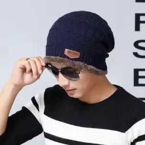 [라일리] Rly 융털 아이쉘 데일리 비니 방한 털모자