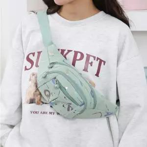 [모두쇼핑]남여공용 홀로그램 힙색 나들이 보조가방 방수힙색 여자크로스백 여성캐주얼크로스백 레더크로스