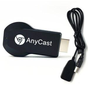 Anycast M2 Ezcast 미라캐스트 애니캐스트 에어플레이 크롬 캐스트 크로메캐스트 HDMI 호환 TV 스틱, 와이파이 디스플레이 수신기 동글