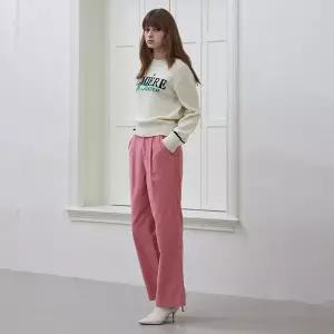 [에고이스트]컬러 코듀로이 와이드 팬츠 EP4OPT51_DG