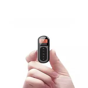 무선 초소형 라디오 휴대용 충전식 등산 미니라디오 포켓 주파수 캠핑 효도 라이딩 낚시