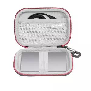 RLSOCO Lexar ES3 1TB/2TB 외장 SSD USB 3.2 Gen2 휴대용 SSD용 하드 케이스 - 블랙 (케이스만 해당) 86522