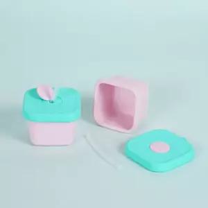 [쁘띠윙스] 실리콘 다용도 이유식기 빨대컵 1개 2개 3개 6개