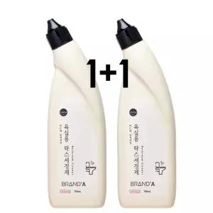 1+1 크러쉬 세제 욕실 청소세제 락스 세정제 변기 타일 곰팡이 물때제거 다목적 클리너