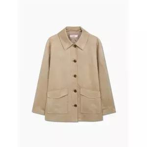 [리스트][봄데일리 포켓 스웨이드 하프 코트[35718341]