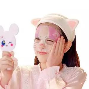 비앤씨캔디걸코스메틱 캔디걸 마스크팩 고양이 여아 화장놀이 소꿉놀이