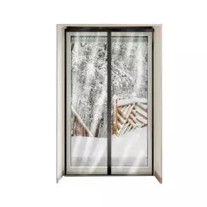 바람차단 비닐커버 자석패널 블랙가림막 90x210 WFM64AR