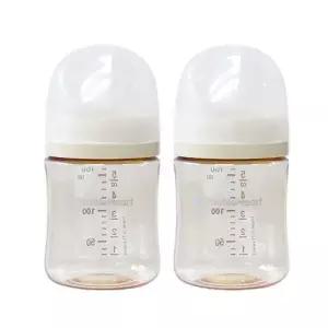 더블하트 모유실감 3세대 PPSU 160ml 노꼭지 트윈팩 오후의베이지