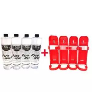 소화기 투척용 던지는 강화액 화재 휴대용 4p 거치대 WFJX7H5