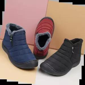 니트부츠 패딩부츠 옆지퍼 털안감 방한화 인조퍼인솔 캐주얼화
