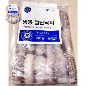 절단낙지 이츠웰 L 500g 수산물 냉동수산물 문어