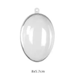 PVC 케이스 아크릴계란 타원_중) 100개 묶음) 아크릴계란 아크릴 타원 중형 바람막이 메뉴판