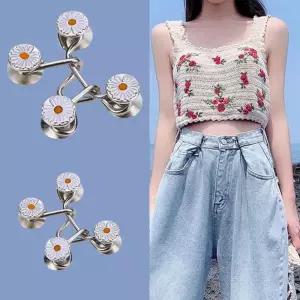 패션 셀프 허리조절 수선 클립 단추 허리수선단추 허리수선 허리수선후크