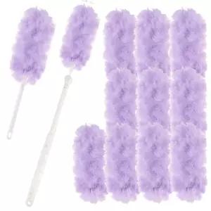 양면 흡착 먼지떨이 숏핸들1P+롱핸들+리필12매