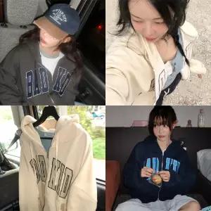 [모코블링] 배드키드 오버핏 후드집업 #오버핏후드집업 #투웨이후드집업 #자수집업 #봄신상