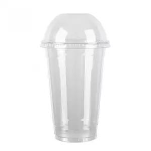 일회용 음료용 투명 플라스틱컵 뚜껑포함 아이스컵 컵테이크아웃 일회용컵