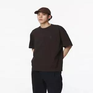 유니 오프로드 로고 자수 티셔츠_5LD5313