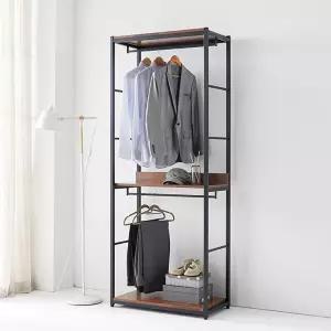 미아트 미소비즈 가구 인테리어 미니멀라이프 아미띠에 페티모 800 시스템 행거 2단