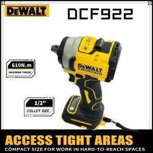 디월트 DCF922 전동 임팩트 렌치 충전식 고토크 406Nm(역회전) 1/2인치 2500 RPM 유니버셜 파워툴