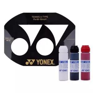 요넥스 AC502 AC414 테니스 라켓 로고 스텐실 카드 잉크 세트