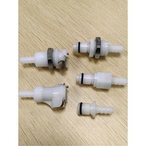 온수매트용 온수기 연결밸브 보일러 장치 양방향 양단 1개 접속기 온수 소켓 14 부속품