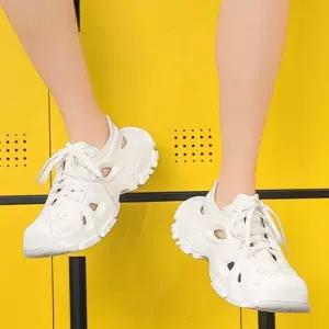 아쿠아 통굽 여름 슈즈 펀칭 아웃도어 슬립온 공용 WFMFQS6