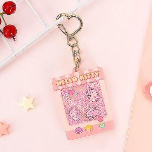 헬로키티 인형뽑기 테마 키링 가방고리 캐릭터 장식 데코소품 학생선물