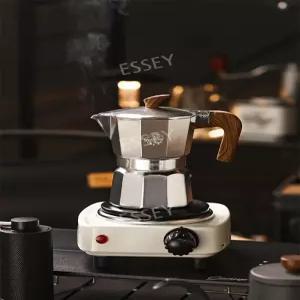 모카포트 전기렌지 소형 인덕션 보온포트 2컬러 분리