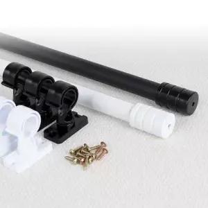 커텐설치 압축커텐봉 가리개 모던베이직커튼봉 25mm WFMFT8F