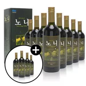 바바우통가 무첨가 노니 원액 100% 750ml 8병 8+2병 (바바우통가노니) 총 10병