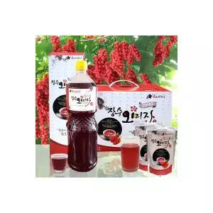 장수 오미자 엑기스 1.8L원액 청 액기스