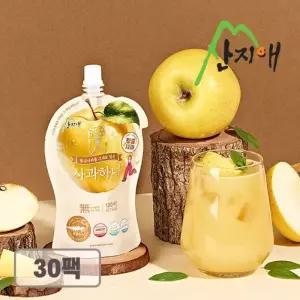 산지애 황금사과하나 주스 30팩 / 사과즙, 착즙, NFC