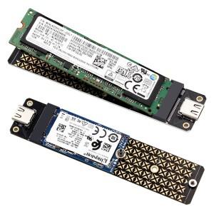 M.2 SSD SATA/NVMe-USB 3.1 어댑터 B+M 키/M 키 M2-USB3.1 라이저 카드 2230/2242/2260/2280 하드 디스크