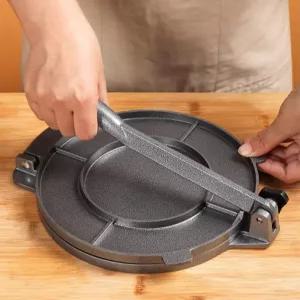 또띠아 만들기 타코 대형 퀘사디아 프레스 누름판 또띠야