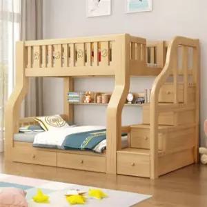 원룸 성인 벙커침대 2층침대 계단형 기숙사 풀세트형 학생 벙커 프레임 조립식 침대