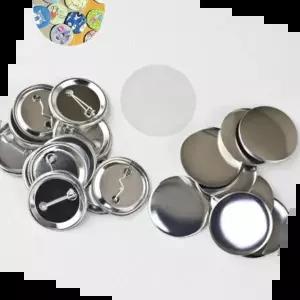 DIY핀버튼 원형 메탈 뱃지 핀버튼 재료 배지 부자재 58MM