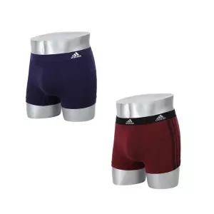 [아디다스] 퍼포먼스 심플 로고 남성 드로즈 2종 SET(와인+네이비)