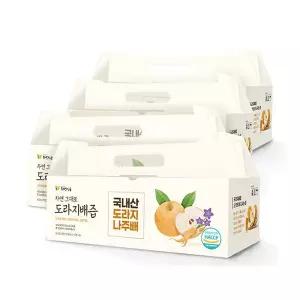 주식회사 제이에이치월드 자연그대로 도라지배즙 총120팩(4박스 100ml X 30팩)