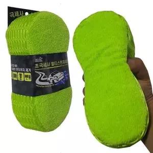 초극세사 세척용 타올스펀지 대형 W09537D