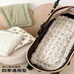유모차 시트 매트 패드 커버 쿠션 면 봄/여름용 라미 순면 거즈 누빔 사계절 모두 사용 가능