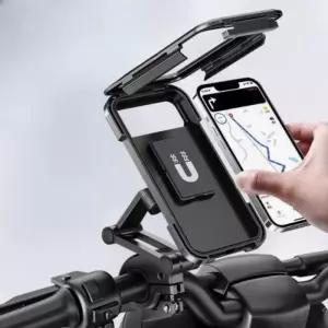 폰받침 커버형 방수 스마트폰 오토바이 바이크 거치대